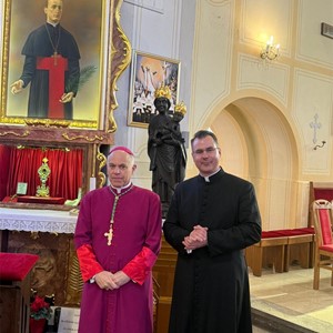 Nadbiskup San Francisca Cordileone posjetio Župu Krašić i Spomen dom bl. Alojzija Stepinca